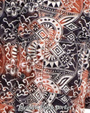 Samoan Surf (1395-Flame) Hawaiian Shirt for Men - Johari West
