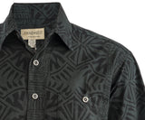 Geometric Forest (3003-Slate) Hawaiian Shirt for Men - Johari West