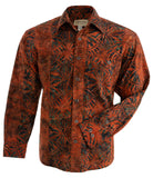 Hawaiian Shirt, Button Down Men's Shirt, Long Sleeved