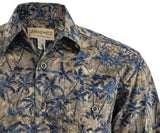 Hawaiian Shirt, Button Down Men's Shirt, Long Sleeved