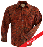 Botany Bay (3014-Amber) Hawaiian Shirt for Men - Johari West