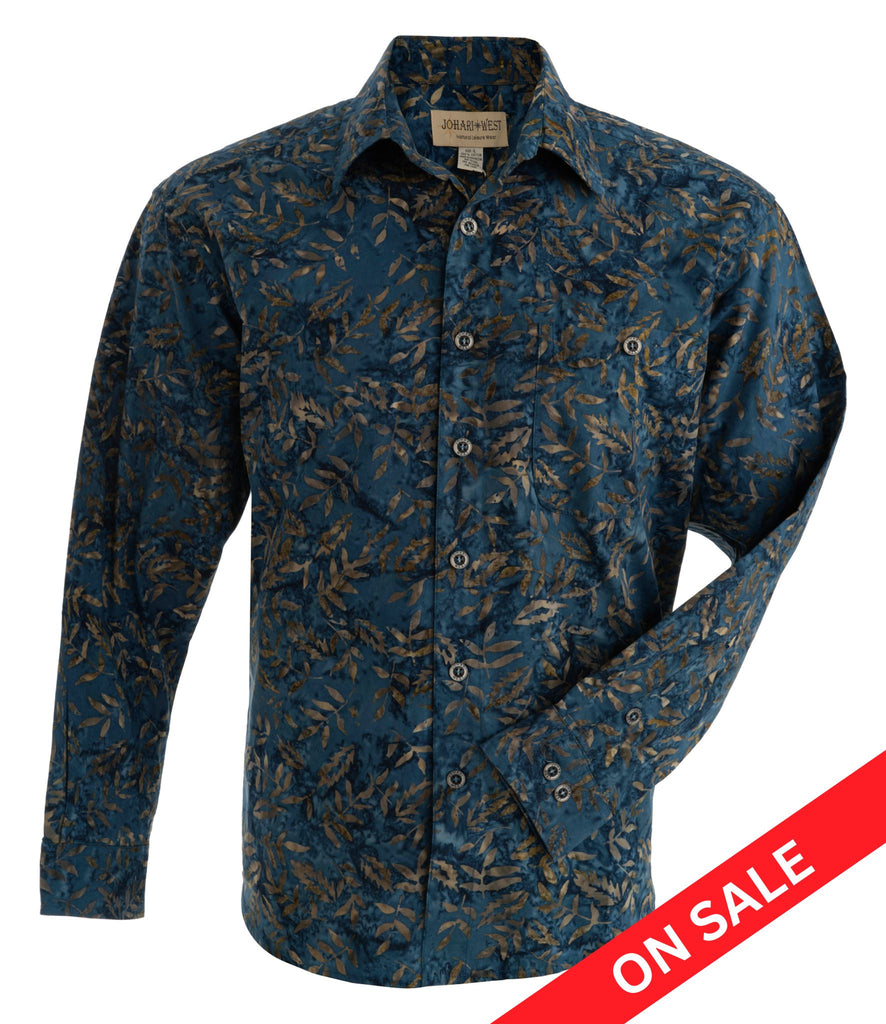 Floating Leaves (3015-Blue) - WAS $49.99