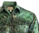 Green River (3020-Green) Hawaiian Shirt for Men - Johari West