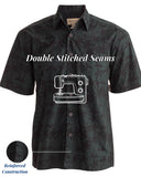 Cool Nights (1341-Black) Hawaiian Shirt for Men - Johari West