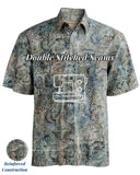 Indo Bay (1427-Sand) Hawaiian Shirt for Men - Johari West