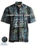 Geometric Forest (1385-Marine) Hawaiian Shirt for men - Johari West