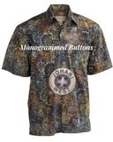 Indo Bay (1430-Oak) Hawaiian Shirt for Men - Johari West