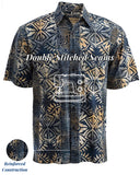 Geometric Evening (1310) Hawaiian Shirt for men - Johari West