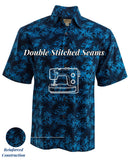 Montego Blue (1322) Hawaiian Shirt for Men - Johari West