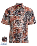 Samoan Surf (1395-Flame) Hawaiian Shirt for Men - Johari West