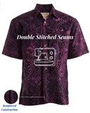 Geometric Forest (1384-Purple) Hawaiian Shirt for men - Johari West