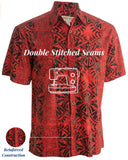 Geometric Forest (1351-Red) Hawaiian Shirt for men - Johari West