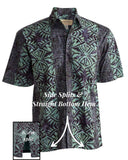 Geometric Forest (1334-Green) Hawaiian Shirt for men - Johari West