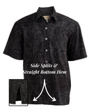 Indo Bay (1431-Ink) Hawaiian Shirt for Men - Johari West