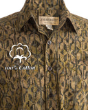 Mystic Maze (1371-Moss) Hawaiian Shirt for Men - Johari West