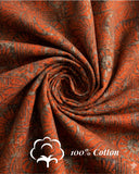 Indo Bay (1373-Amber) Hawaiian Shirt for Men - Johari West