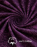 Geometric Forest (1384-Purple) Hawaiian Shirt for men - Johari West