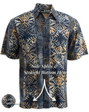 Geometric Evening (1310) Hawaiian Shirt for men - Johari West