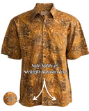 Autumn Gold‎ ‎(1350) Hawaiian Shirt for Men - Johari West