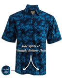 Montego Blue (1322) Hawaiian Shirt for Men - Johari West