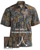 Indo Bay (1430-Oak) Hawaiian Shirt for Men - Johari West