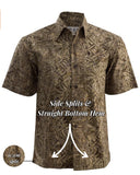 Geometric Shadow (1238) Hawaiian Shirt for Men - Johari West
