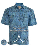 Samoan Surf (1396-Ocean) Hawaiian Shirt for Men - Johari West