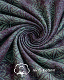 Geometric Forest (1334-Green) Hawaiian Shirt for men - Johari West