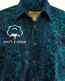 Geometric Sapphire (1312) Hawaiian Shirt for men - Johari West