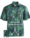 Indo Bay (1426 - Green) Hawaiian Shirt for Men - Johari West