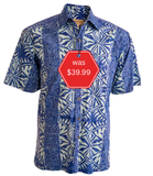 Geometric Forest (1464-Iris) Hawaiian Shirt for men - Johari West