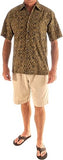 Mystic Maze (1371-Moss) Hawaiian Shirt for Men - Johari West