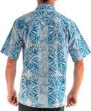 Geometric Forest ‎ ‎ ‎ ‎ ‎ ‎ ‎ ‎ ‎ ‎ ‎ (1419-Lake) Hawaiian Shirt for men - Johari West