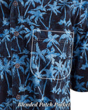 Cool Nights (1340-Blue) Hawaiian Shirt for Men - Johari West