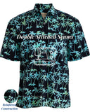 Cool Nights (1415-Aqua) Hawaiian Shirt for Men - Johari West