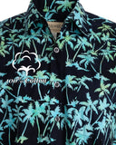 Cool Nights (1415-Aqua) Hawaiian Shirt for Men - Johari West