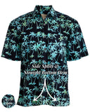 Cool Nights (1415-Aqua) Hawaiian Shirt for Men - Johari West