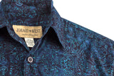 Bahama Sapphire (1315) Available Sizes (S, M) Hawaiian Shirt for Men - Johari West