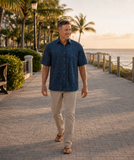 Bahama Sapphire (1315) Hawaiian Shirt for Men - Johari West