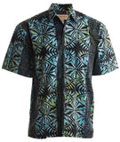 Geometric Forest ‎ ‎ ‎ ‎ ‎ ‎ ‎ ‎ ‎ ‎ ‎ (1385-Marine) Hawaiian Shirt for men - Johari West