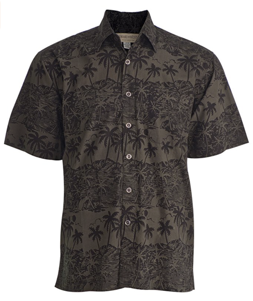 Hawaiian Men's Shirt - Johari West | Authentic Batik Designs & Colors