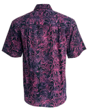 Hawaiian Shirt, Button Down Men's Shirt, Short Sleeved