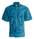 Hawaiian Shirt, Button Down Men's Shirt, Short Sleeved