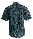 Hawaiian Shirt, Button Down Men's Shirt, Short Sleeved