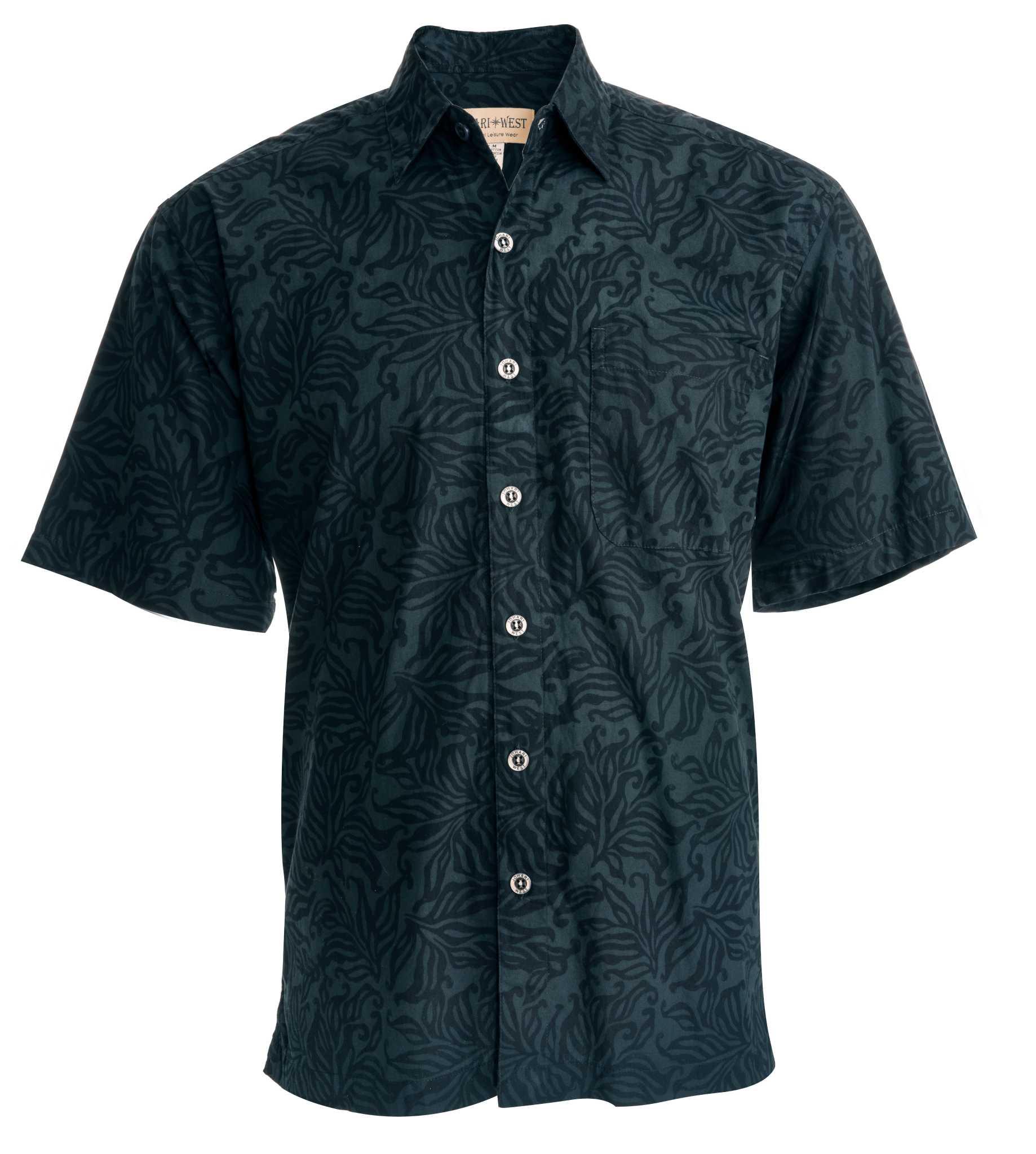 Hawaiian Men's Shirt - Johari West | Authentic Batik Designs & Colors Johari West Shirts Hawaiian Men's Shirt - Johari West | Authentic Batik Designs & Colors Johari West Shirts