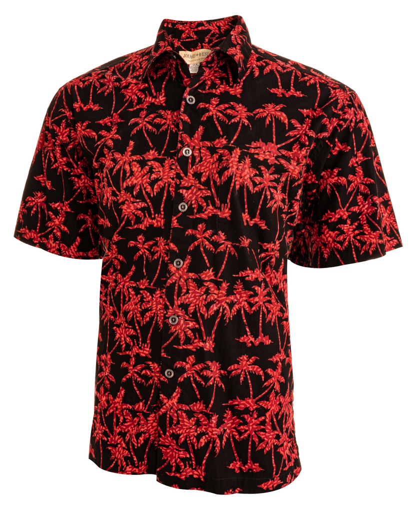 Hawaiian Men's Shirt - Johari West | Authentic Batik Designs & Colors