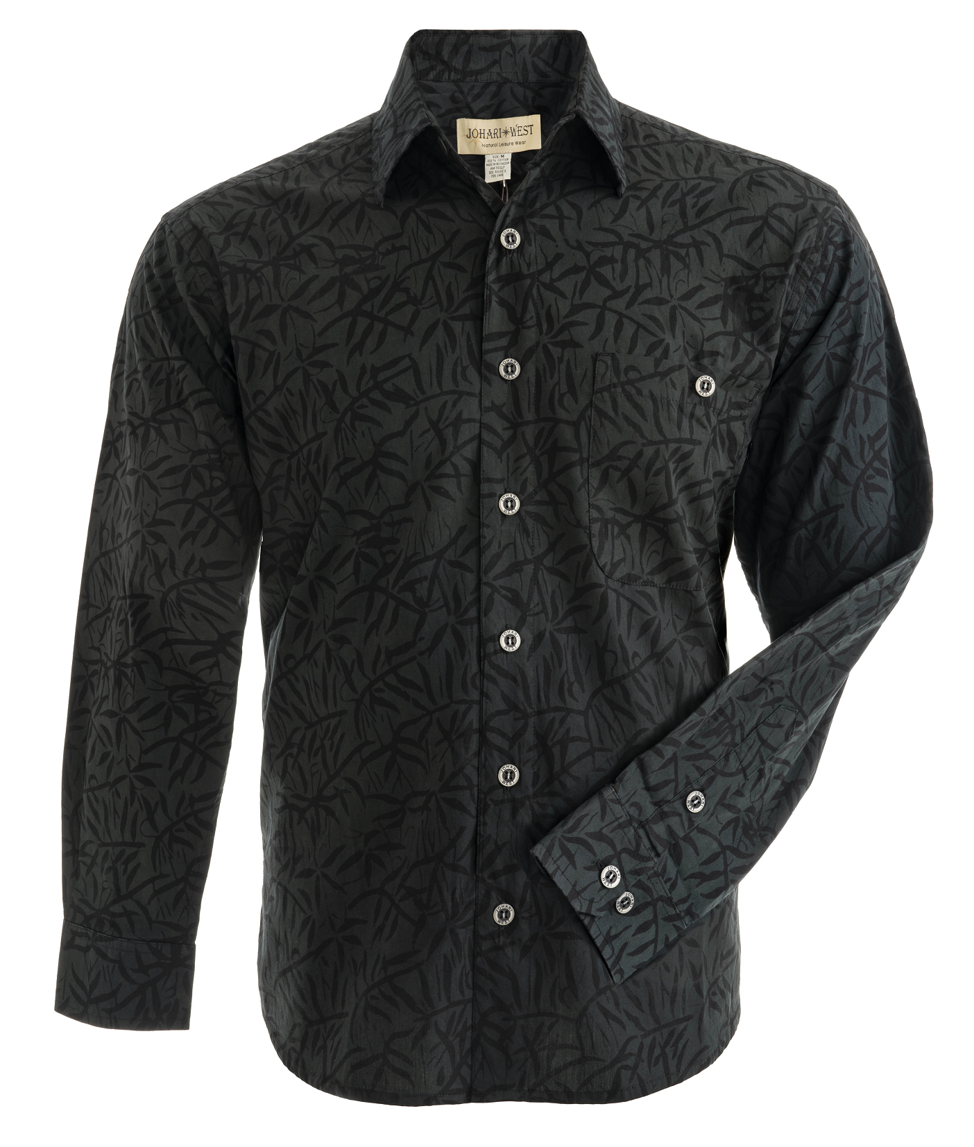 Hawaiian Men's Shirt - Johari West | Authentic Batik Designs & Colors Johari West Shirts Hawaiian Men's Shirt - Johari West | Authentic Batik Designs & Colors Johari West Shirts